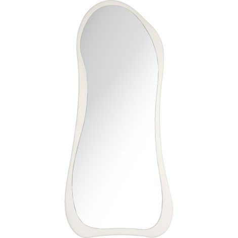 Amadeus - Grand miroir Vague blanc H200x90 cm