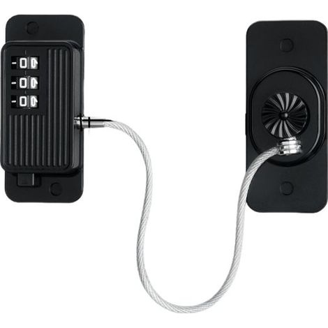 Serrure de Réfrigérateur Verrou de Sécurité Serrure à Combinaison pour Portes et Verrou Numérique Adapté aux Armoires et Portes de Réfrigérateur (1/4)