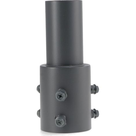 IluminaShop - Brazo Adaptador para Farola Gris de 78ø mm a 58ø mm