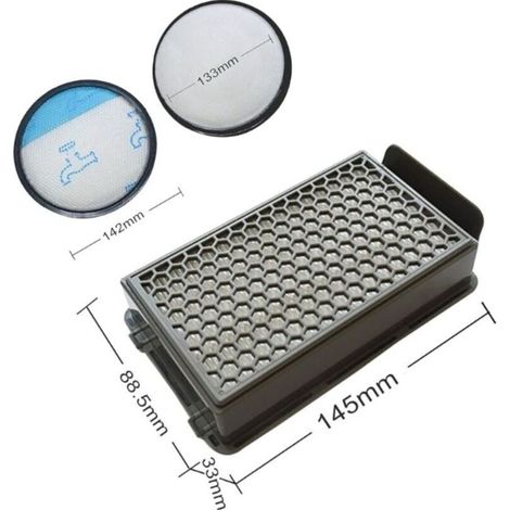 filtri per aspirapolvere ciclonici compatti Rowenta ZR005901, Moulinex, Tefal RO3731EA, RO3753EA, RO3786EA (1/4)