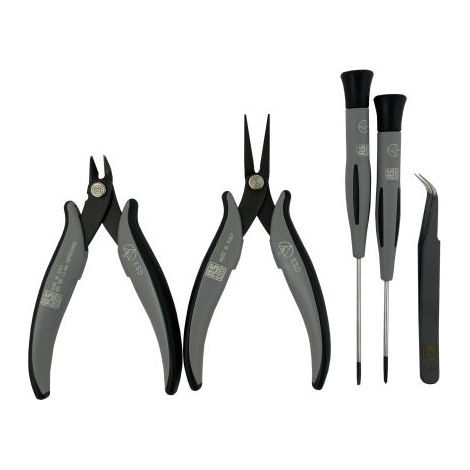 Mallette à outils ESD RS PRO, Jeu de 5 pièces ( Prix pour 1 )