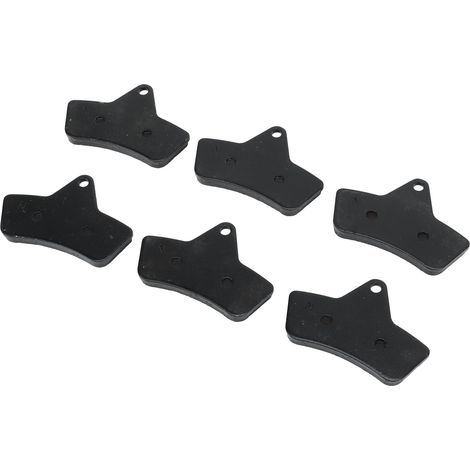 Lot de 6 plaquettes de frein silencieuses, résistantes au vieillissement et assurant un freinage constant pour Arctic Cat 250, 300, 400 et 500 (1/5)
