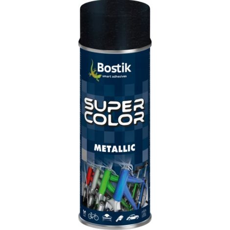 Peinture aérosol universelle 400 ml noir métallisé