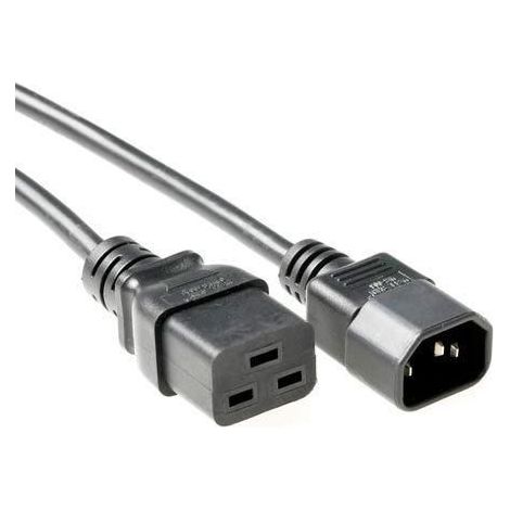 MicroConnect PE0191430 Übertragungskabel Schwarz 3 m C19-Kupplung C14-Kupplung
