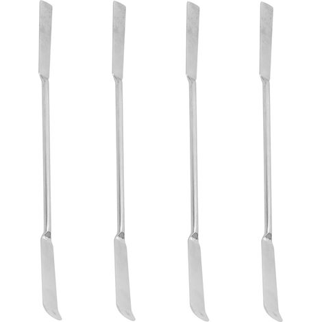 4 outils à main pour le cuir, bâtonnets de colle à double tête en acier inoxydable, outils pour le bricolage du cuir (1/5)