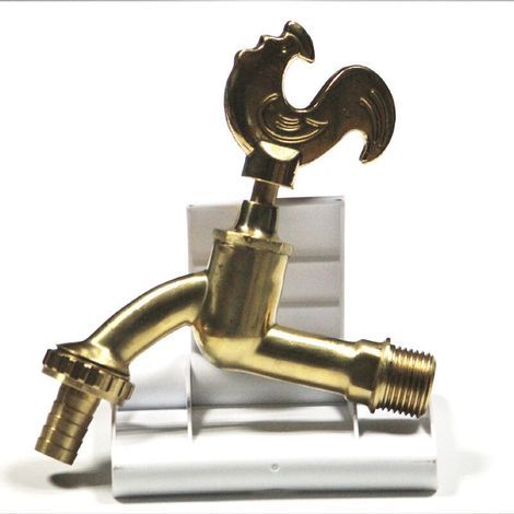 Animal-shaped decorative faucet for courtyard, garden, bib faucet, single-handle antique faucet, for gardening tasks