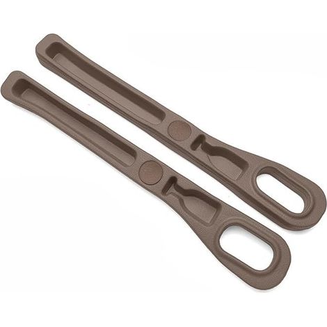 Organizador para espacio de asiento de coche para Lexus LBX 2023 2024 2025 2026 Caja de almacenamiento para asiento delantero anticaída Accesorios interiores, marrón (1/5)