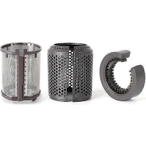 Doppelter Staubfilter für Haartrockner HD01 HD03 HD08, inklusive Reinigungsbürste, optimaler Schutz, kompatibles Ersatzzubehör, 2er-Packung Filter. (1/5)