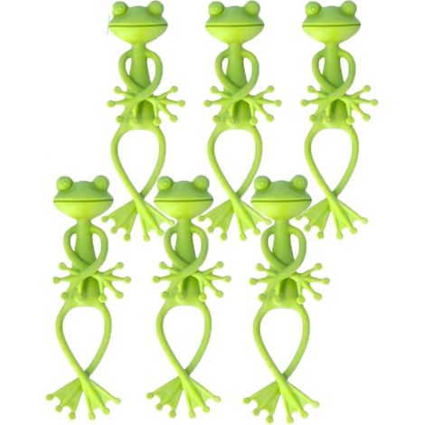 6-Topf-Regal mit Froschhalterungen, stabile Stütze für Sukkulenten, Dekoration für drinnen und draußen, Rankhilfe für Kletterpflanzen