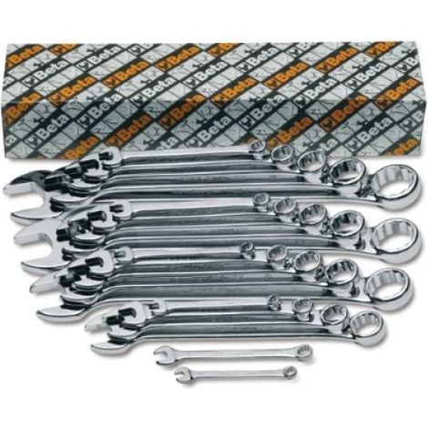 Beta Serie chiavi combinate 17 Pz. 42MP/S17 cod. 000421652