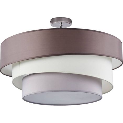 Lindby 'Melia' in Grigio da Tessuto