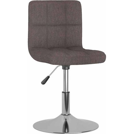 Maison Exclusive - Esszimmerstühle 4 Stk. Drehbar Taupe Stoff (1/5)