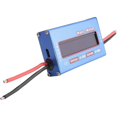 Wattmètre numérique, compteur de puissance, testeur de tension d'équilibrage de batterie CC 60 V 100 A (1/5)