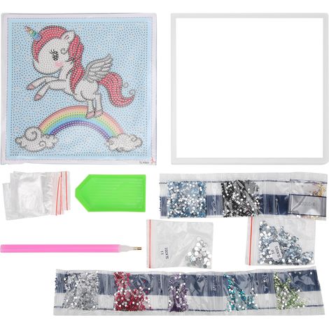 Rhinestone Painting Set DIY Easily Install Reusable HandMade 5D Rhinestone Painting for Relaxation Home Wall Decor (1/5)