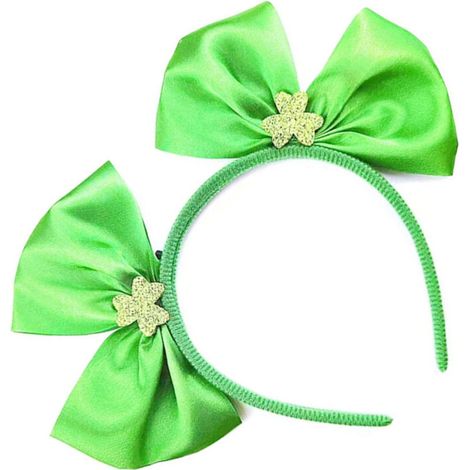 Diadema suave y cómoda para adornos - trébol de satén (1/5)