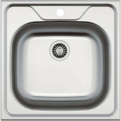 Cata CS-1 X /A - Fregadero De Cocina Acero 480 Cm 1 Cubeta 0 Escurridor