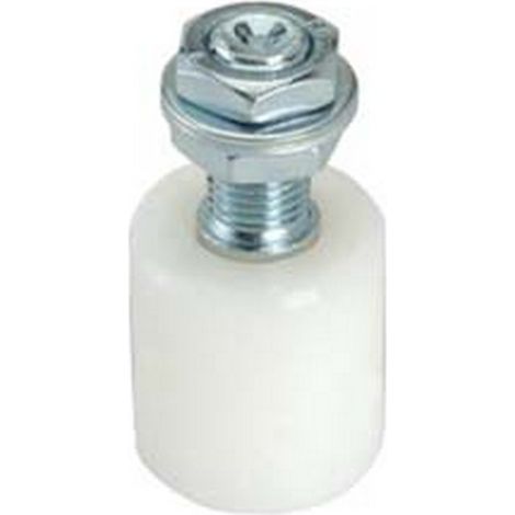 4PZ OLIVA PER CANCELLO IN NYLON BIANCO ART.450 - ø mm.30x40h.