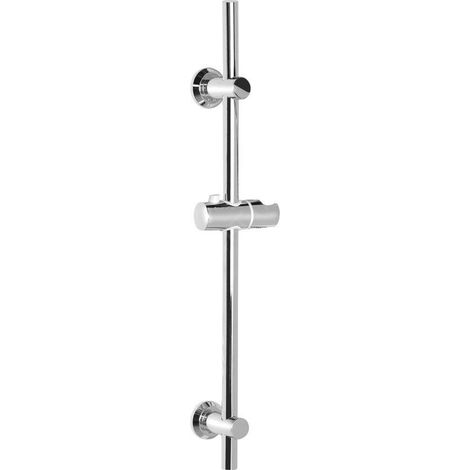 Aqualine Accessoires - Barre de douche Suri avec support coulissant, 600 mm, chromé 11441
