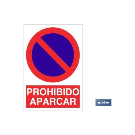 SeÑal poliestireno 210x148mm.