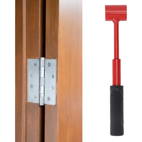 [Türverstellschlüssel] [Gleitschlüssel] 4-in-1 Modell, robustes Metallset mit 4 roten Bits für den privaten und gewerblichen Gebrauch (1/5)