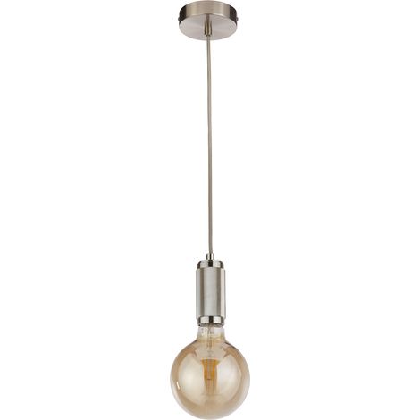 Searchlight Suspensions Cavo Di Sospensione Argento Satinato, Cavo Treccia Grigio (1/5)