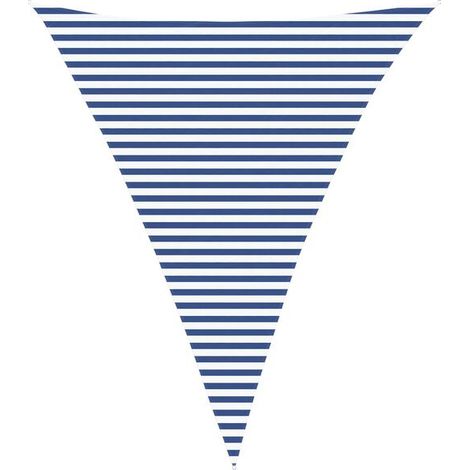 Voile d'ombrage bleue et blanche, 4 x 5 x 5 mètres, 100% polyester Oxford. (1/5)