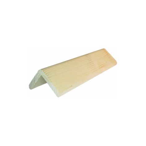 Paraspigolo coprispigolo in legno di pino grezzo mm 35 x 35 o 45 x 45 x 3000 colori disponibili: mm 35 x 35 x 3000