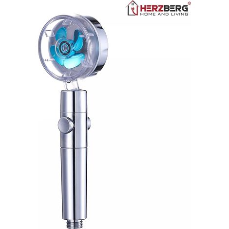 Herzberg Turbolader-duschkopf Blau (1/5)