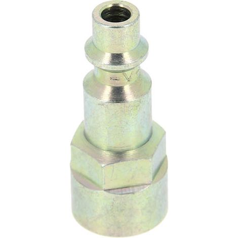 Prevost – Raccord pour compresseur – Embout fileté femelle cylindrique 1/4" (8x13) – Acier traité anti-corrosion – Pression 16 bar (1/6)