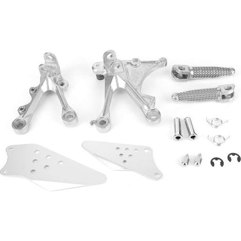 Kit de Supports de Repose-pieds Avant Compatible avec KAWASAKIZX6R ZX636 - Alliage d'aluminium, Installation Facile, Excellente stabilité et Résistance à la Corrosion Confort de Conduite (1/5)