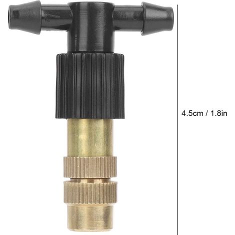 10 Buse d'irrigation, Cuivre, Ajustable, Détachable, Jardin Serre (1/5)