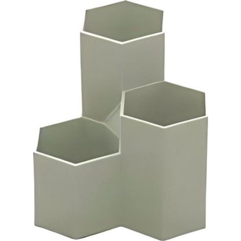 Stiftehalter Sechseckiger Organizer Büroaccessoires Schreibtischablage Multifunktional Minimalistisches Design Ideal zur Aufbewahrung von Stiften (1/5)