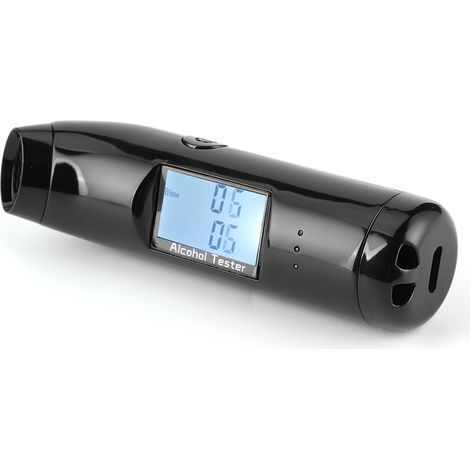 Testeur d'haleine numérique avec écran LCD, analyseur d'alcoolémie pour voiture (1/5)