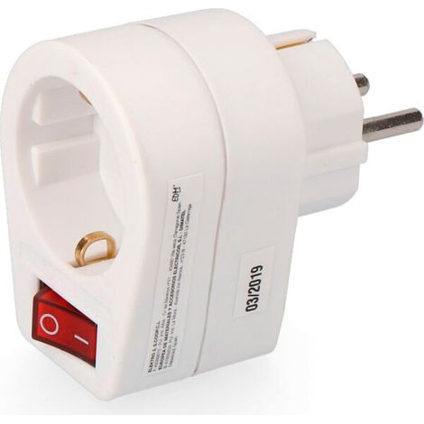Adaptateur Prise Interrupteur Edm Contrôle D'alimentation Individuel Et Sécurité - Edm (1/3)