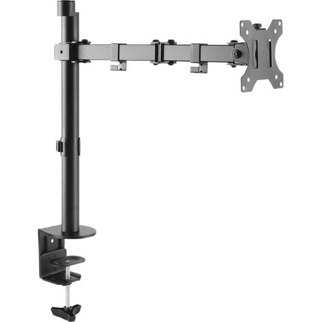 Support TV Table TV VESA 100 pour 1 moniteur NOIR (1/5)