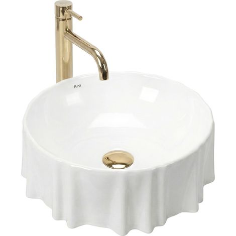 LAVABO DA APPOGGIO REA ANASTAZJA  WHITE