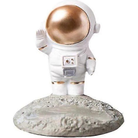 Support de téléphone portable astronaute créatif en résine (1/3)