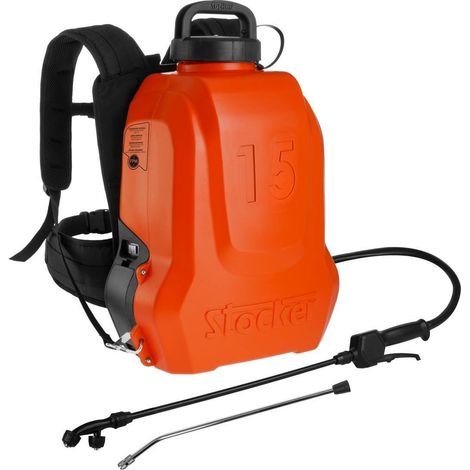 Pompa a Batteria STOCKER Nebla-15 lt con Guarnizioni FPM (1/6)