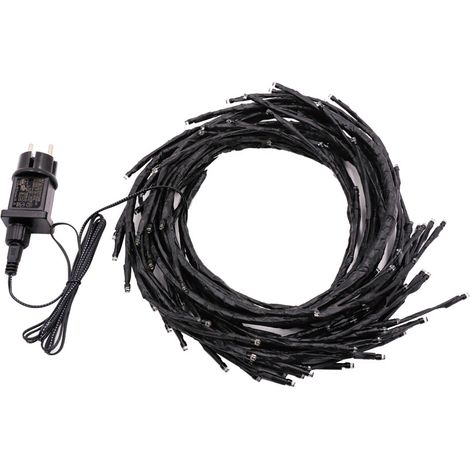 Luminaire Décoratif En Rotin - Guirlande Lumineuse LED À Branches Souples - Pour Chambre À Coucher Salon Décoration Intérieure - 1 Pièce