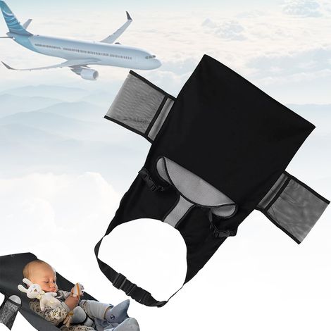 Integriertes Fußbett für Kinder im Flugzeug, Belüftungssystem mit Sitzverlängerung, komfortabler Schlaf