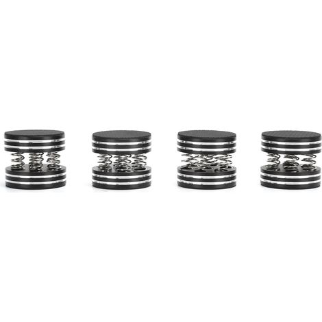 Pointes Antivibrations À Ressort - Pour Enceinte Hi-Fi Amplificateur Tourne-Disque Lecteur - Lot De 4 (1/5)