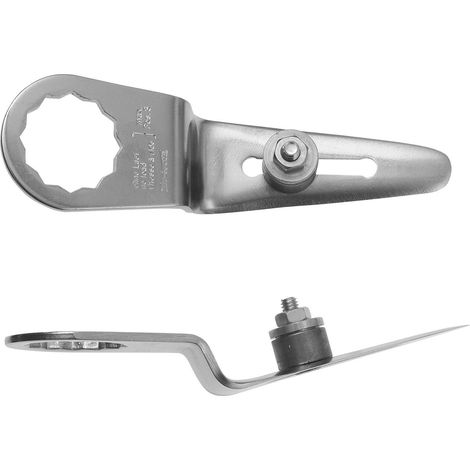 Fein 2x lame de coupe courbure Z SuperCut droite avec TA 16 - 43 mm - 63903143013