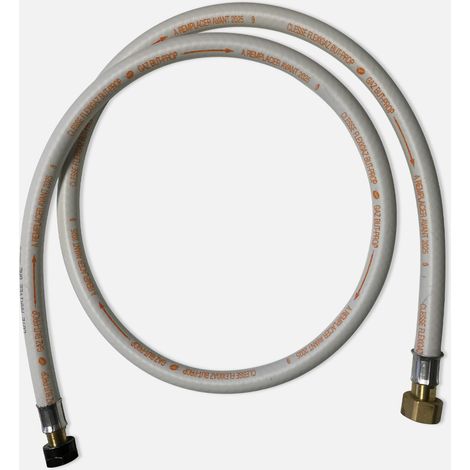 Tubo flessibile per gas certificato NF G1/2, 1,5m