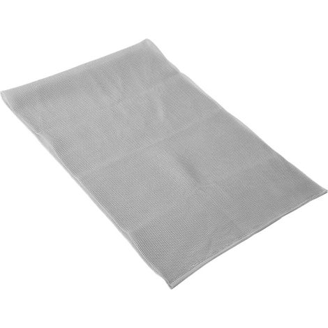 Tissu gris anti-poussière, 1,4 m x 0,5 m, adapté aux grilles de protection pour haut-parleurs stéréo.