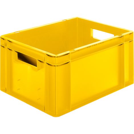 Caisse de transport 400x300x210 mm jaune