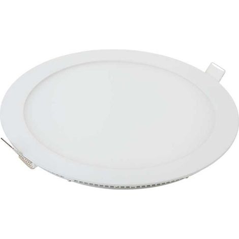 V-TAC Mini Pannello LED 6W Montaggio ad Incasso Rotondo Bianco Caldo