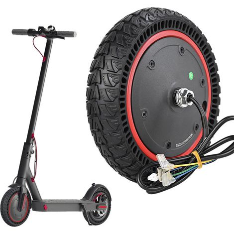 Roue de moteur 9x2.125 pouces 350W, Compatible avec Scooter électrique Xiaomi M365/Pro2/1s/Lite (1/5)