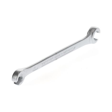 Clé à anneaux doubles 400 8x10mm 140mm ouverte, avec six pans