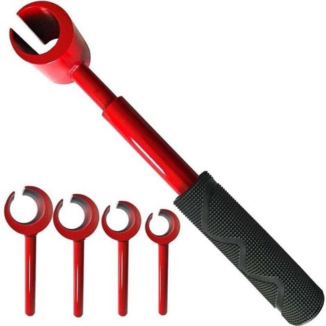 Llave de ajuste de holgura de bisagra (4 Stück) für Türen Wohnliches y Kommerzielles de Hoch resistencia, llave de refürción de bisagras de 14 mm, 18 mm, 23 mm y 25 mm. (1/4)