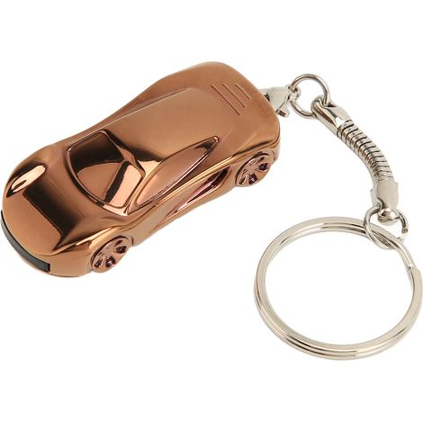 Clé USB Mini en forme de voiture de sport élégante, plug and play, interface USB 2.0, couleur bronze, 128 Go (1/5)